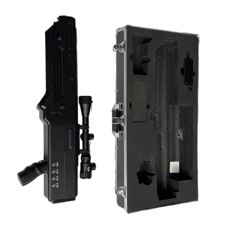  肥东手持便携式枪型低空防御反制四通道A型