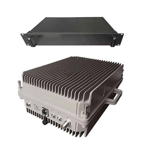  肥东TETRA800数字警用集群数字光纤直放站远近端机